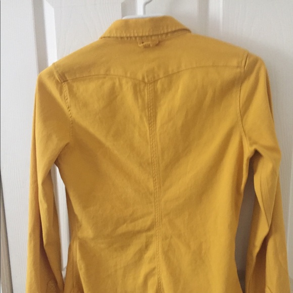 G-Star Raw Denim yellow shirt. Never worn. - Picture 6 of 6